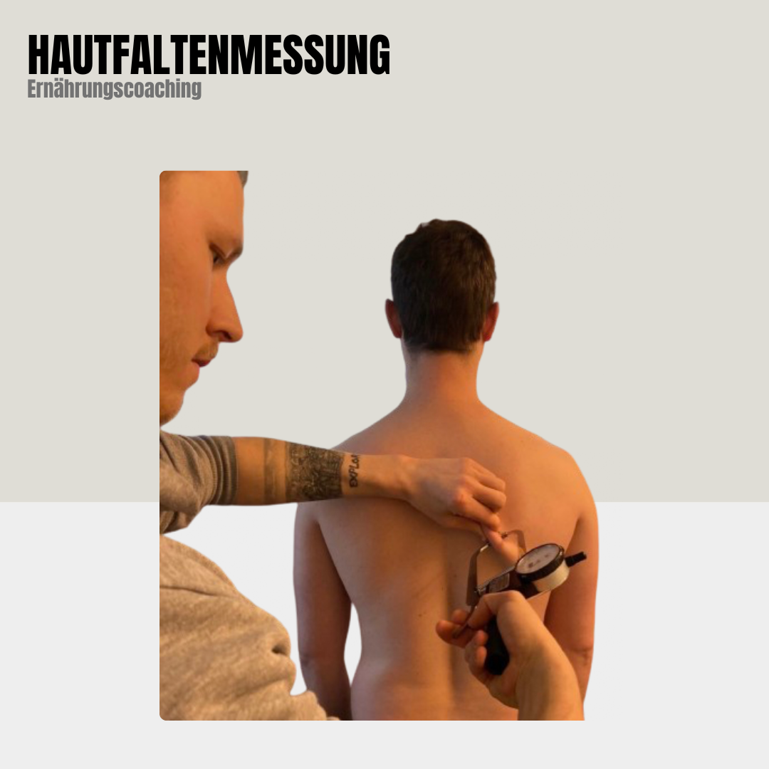 Hautfaltenmessung/Ernährungscoaching