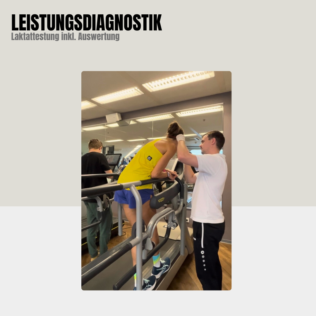 Leistungsdiagnostik - Laktattestung inkl. Auswertung