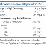 Omega-3 Kapseln